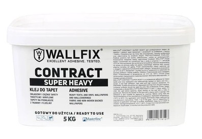Gotowy klej do tapet - Wallfix Contract Super Heavy 5kg