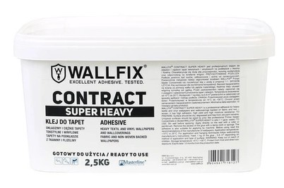 Gotowy klej do tapet - Wallfix Contract Super Heavy 2,5kg