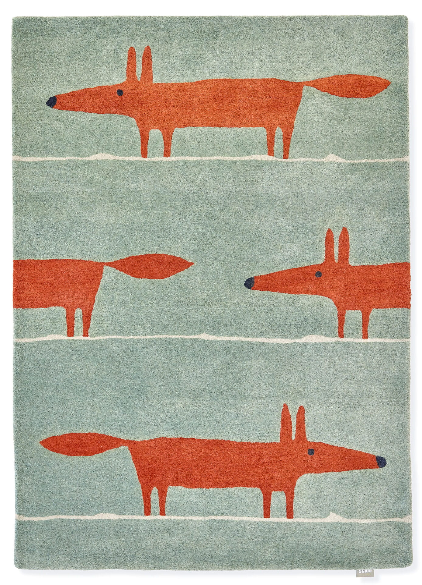 Miętowy Dywan w Liski – MR FOX MINT POPPY 25313