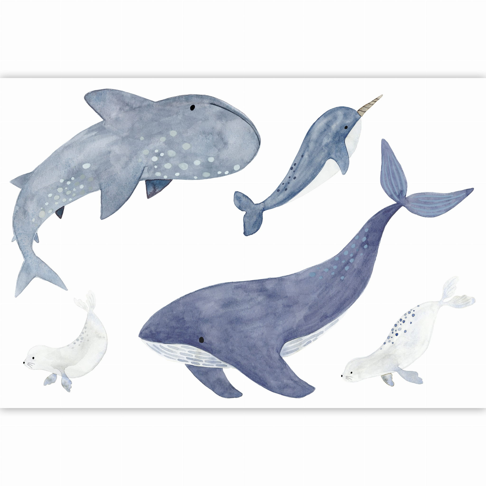 Naklejka SEA LIFE SPRAY UP BLEU Casadeco 200896505