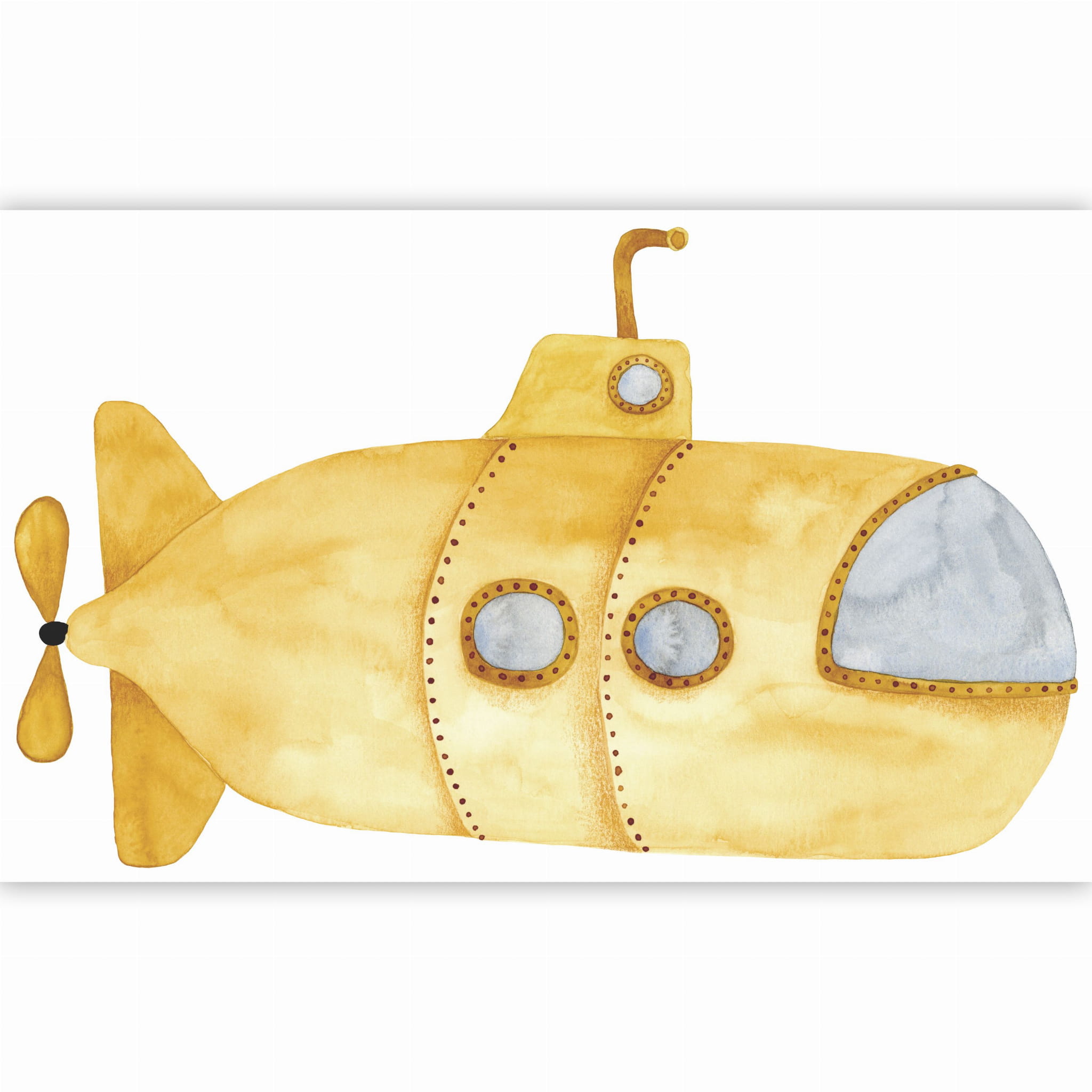 Naklejka YELLOW SUBMARINE SPRAY UP JAUNE Casadeco 200992323
