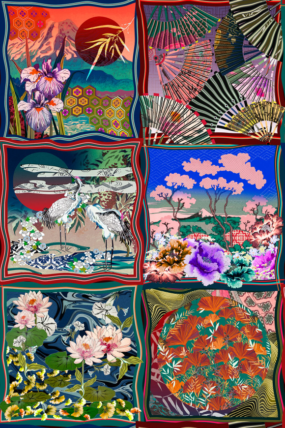 Okładzina ścienna KIMONO Arte 87250