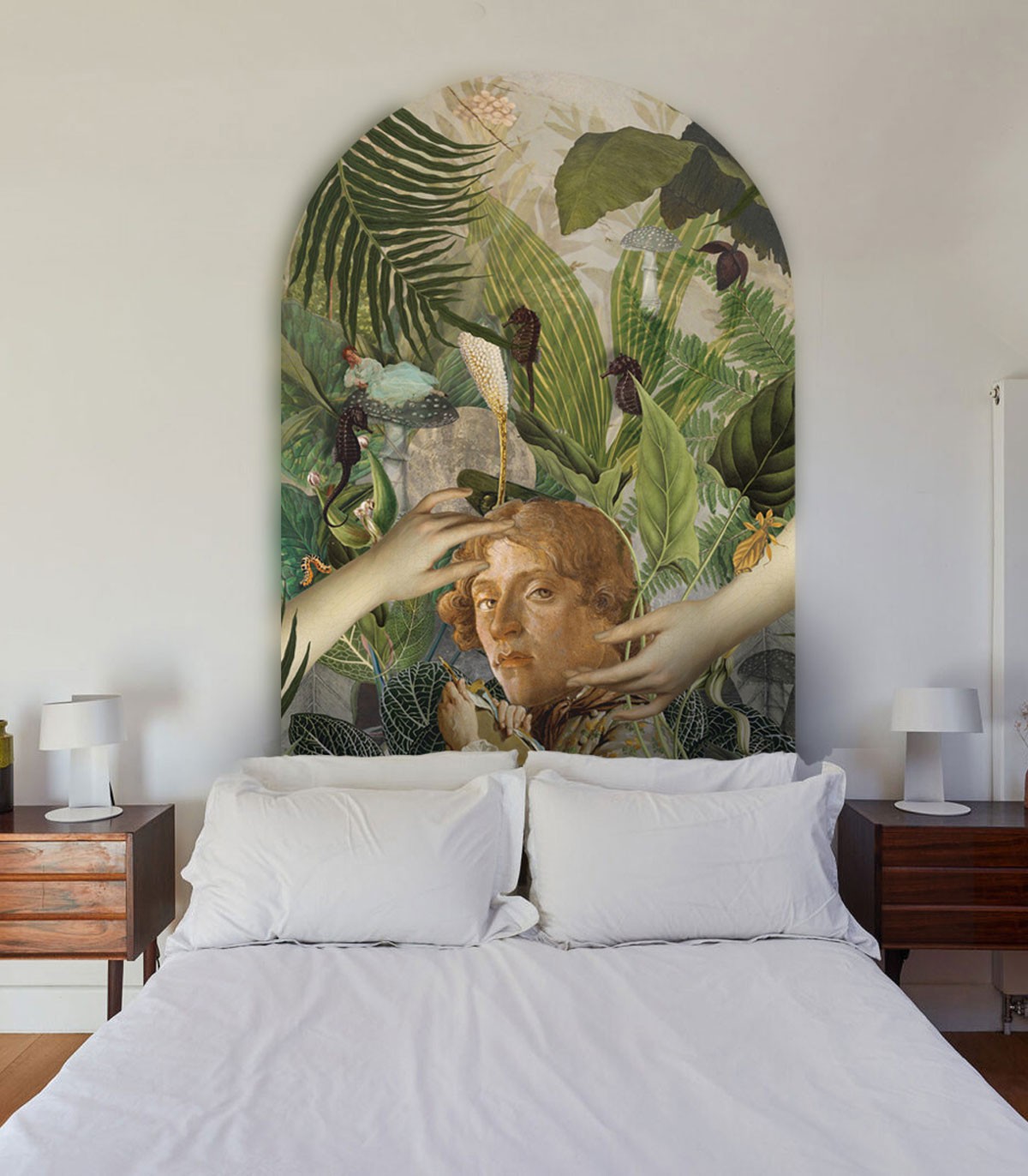 Tapeta w kształcie łuku Arch Green man Wallcolors ARCH-9173